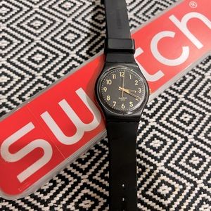 Swiss Made Swatch Watch black